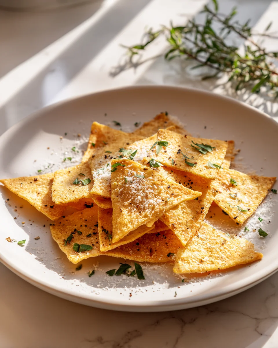 Knusprige Hüttenkaese Chips – Dein gesunder Lieblingssnack