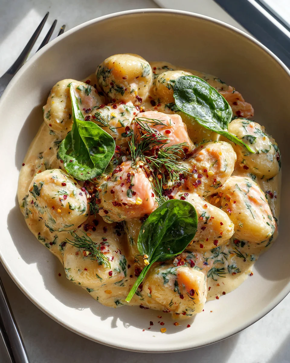 Saftige Geräucherter Lachs Gnocchi – Dein Lieblingsrezept!