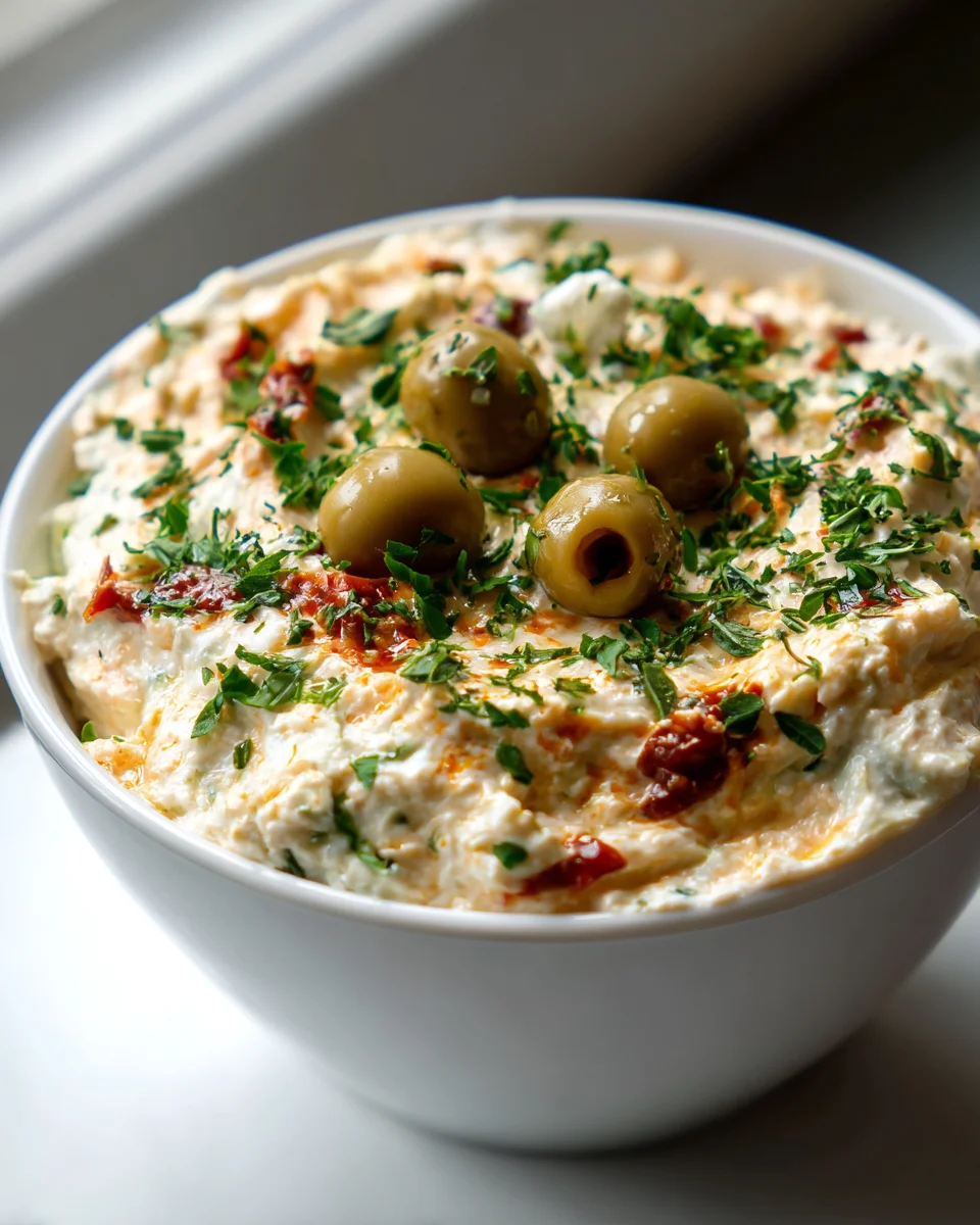 Olivenliebhaber Traum Dip: Cremig, einfach, unwiderstehlich!