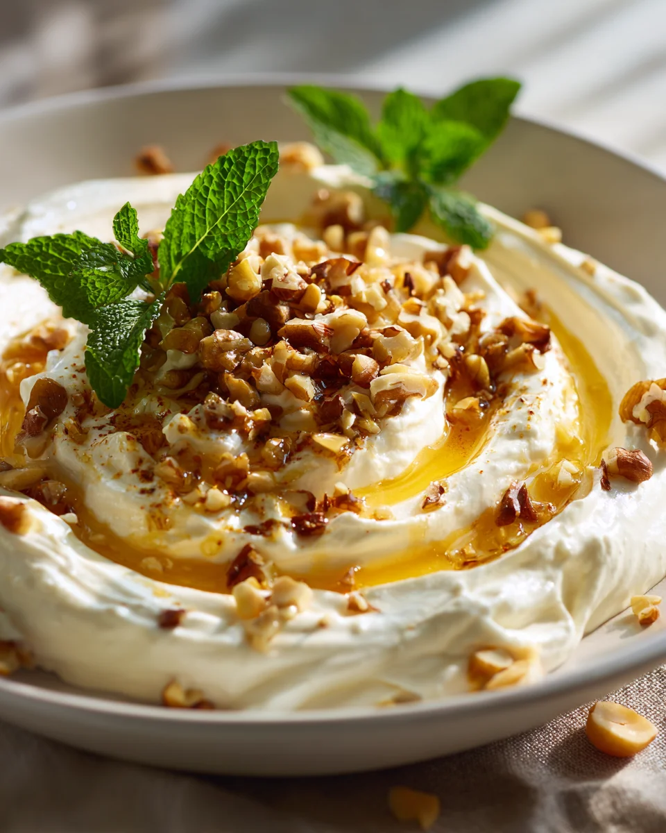 Süßer Frischkäse Dip: Honig & Nüsse – Einfach Unwiderstehlich!