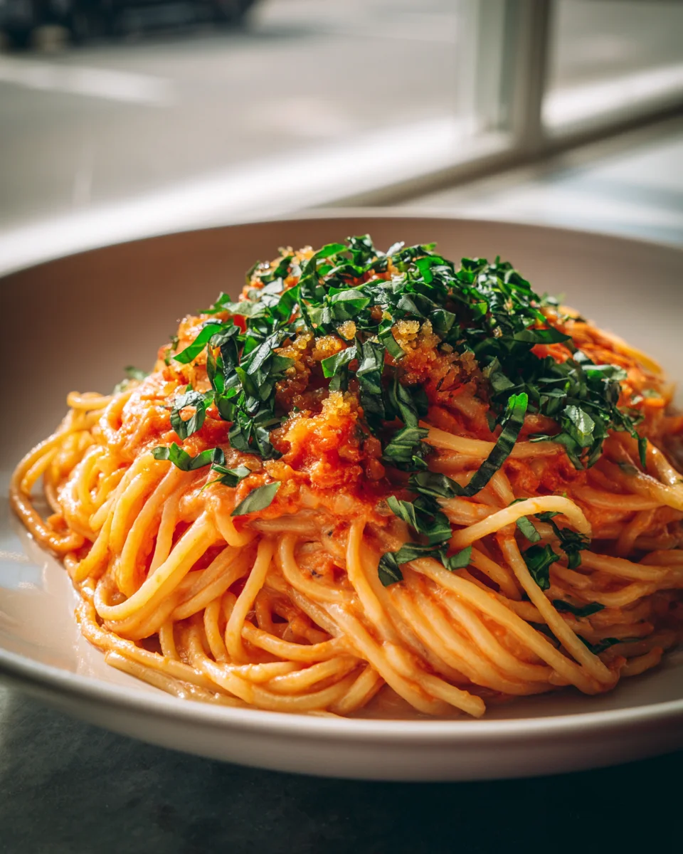 Cremige Tomaten-Knoblauch-Pasta: Schnelles & Leckeres Rezept