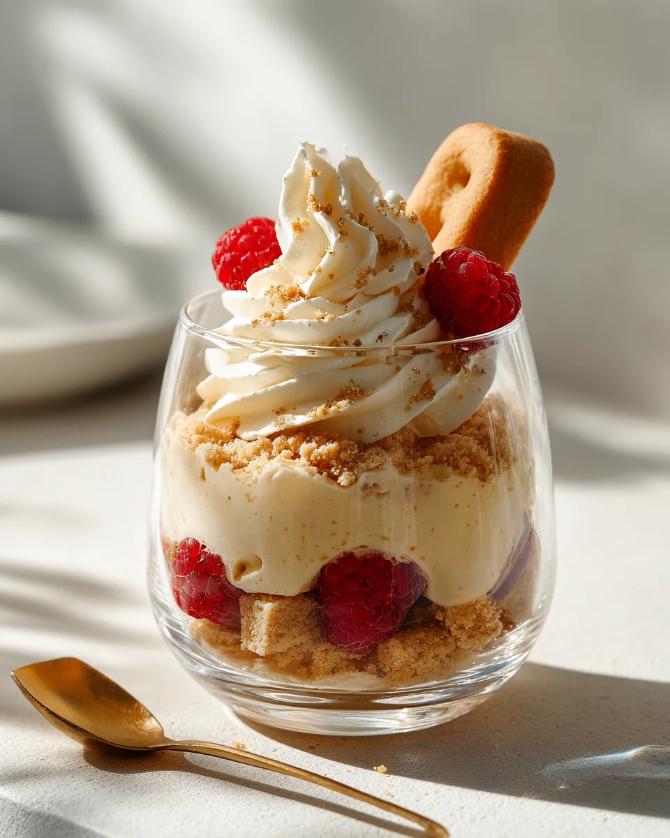 Himbeer-Vanillekipferl Dessert: Süßer Traum für Geniesser