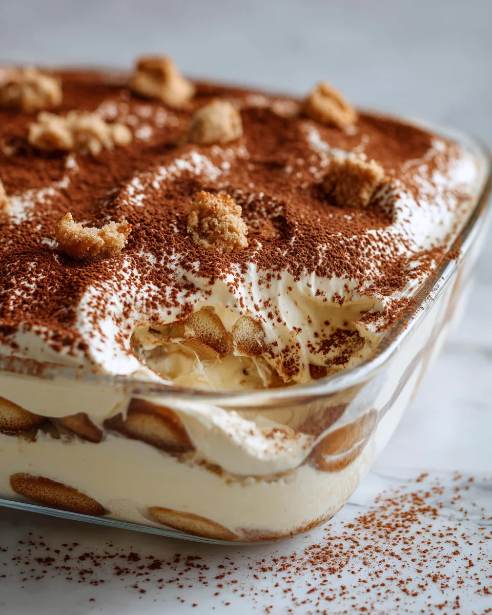 Schnelle Cappuccino Creme: Tiramisu-Genuss in Minuten!