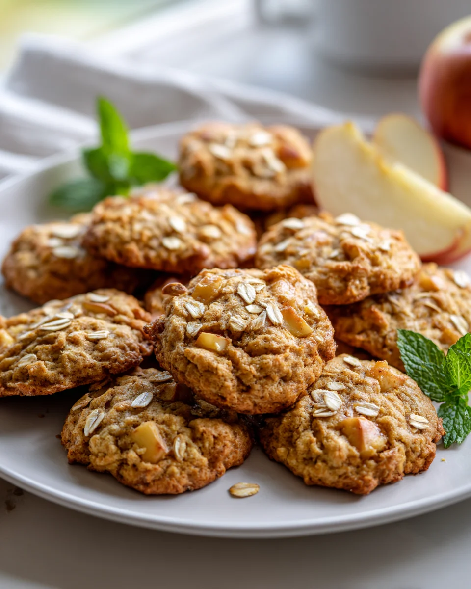 Apfel-Hafer-Kekse: Der perfekte gesunde Snack für dich!