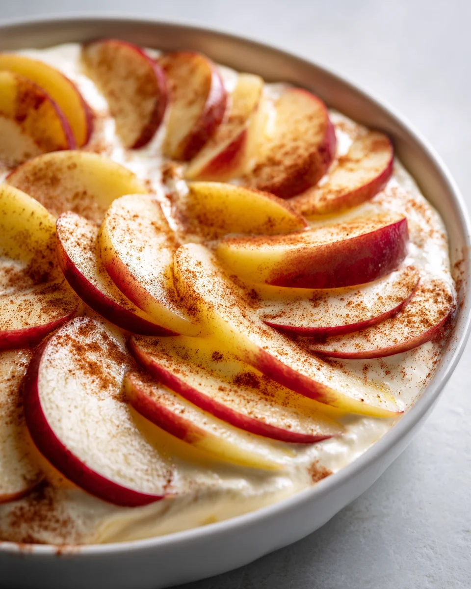 Apfel-Vanille-Pudding Dessert ohne Backen – Schnell & Lecker!