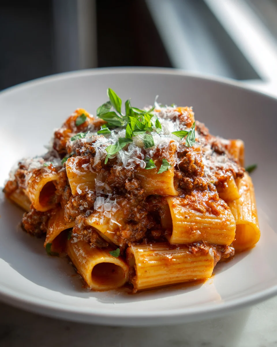 Rigatoni Mafiosi Rezept: Dein würziges Beef-Pasta-Erlebnis
