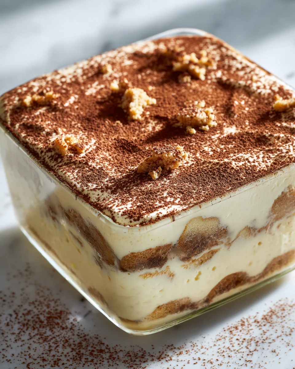 Schnelle Cappuccino Creme: Tiramisu-Genuss in Minuten!