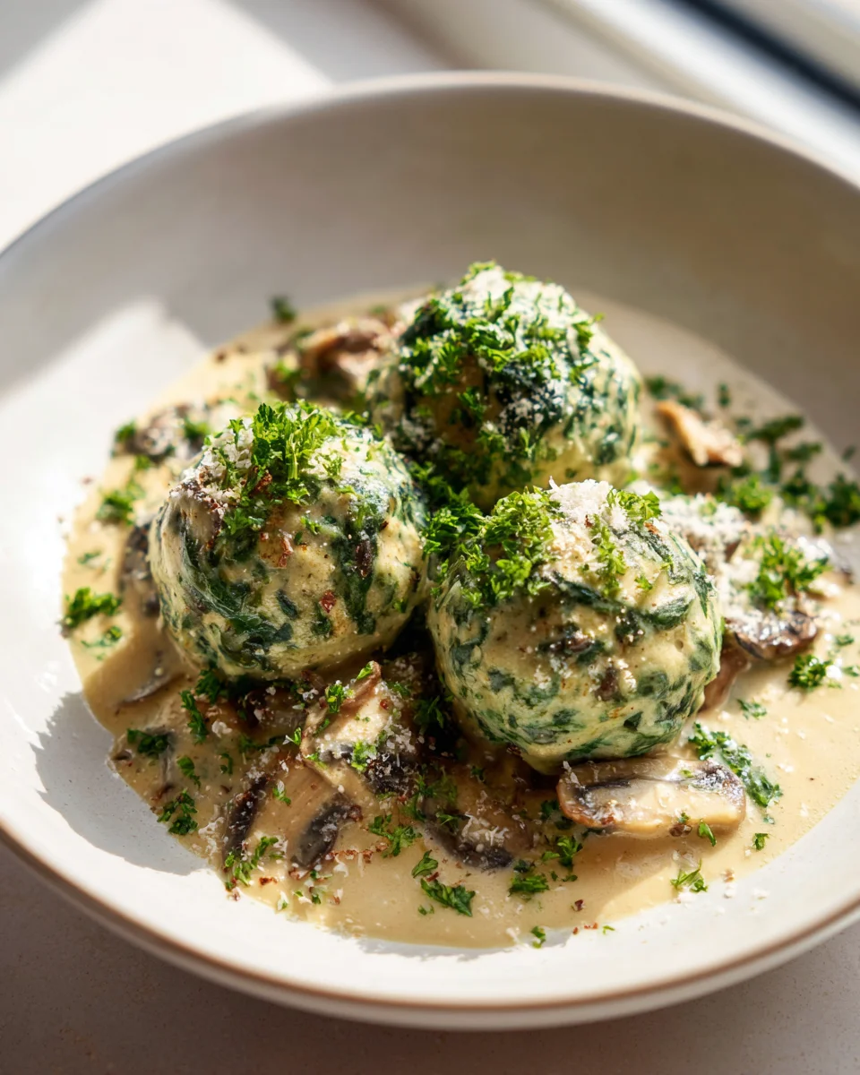 Leckere Spinatknödel: Ein einfaches Rezept für Genießer!