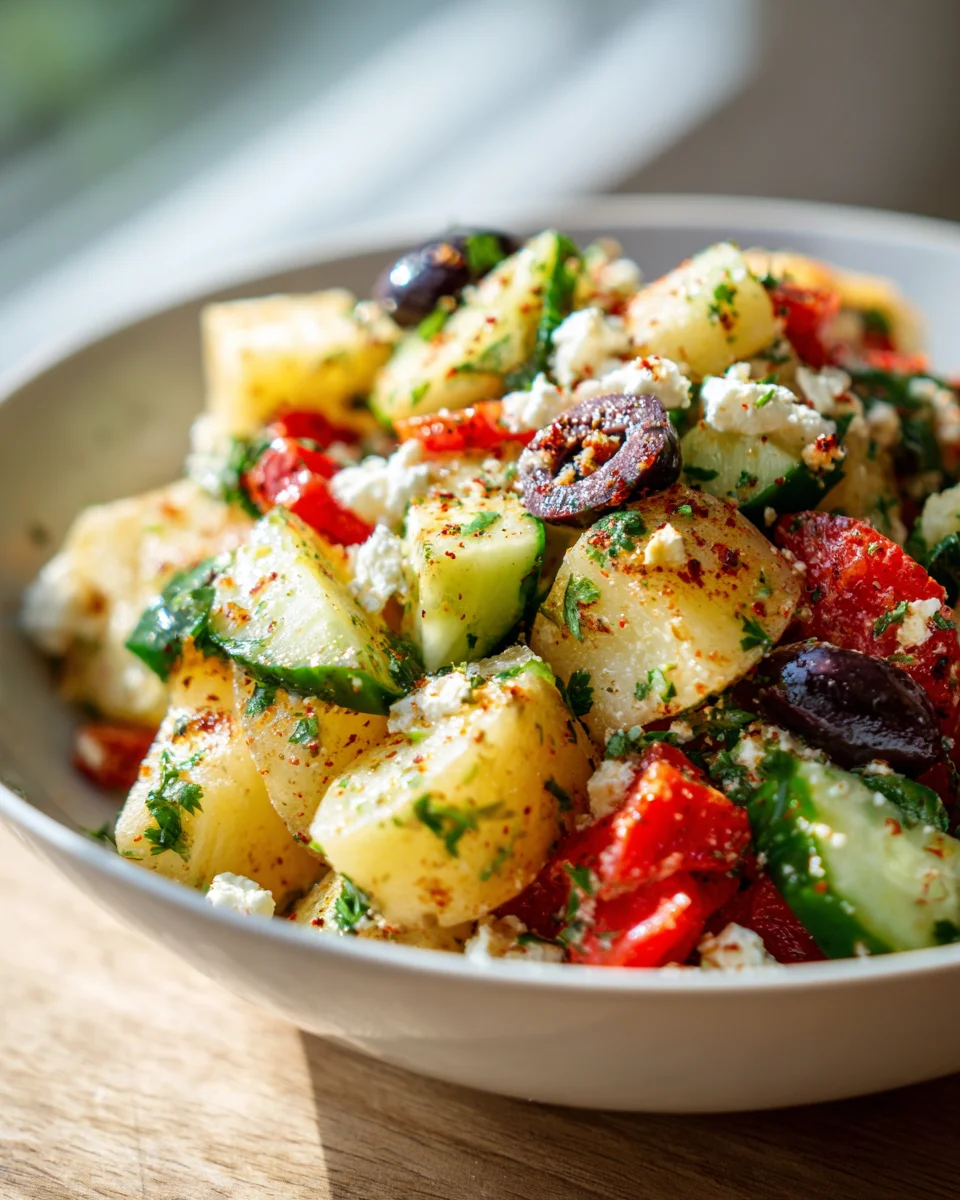 Türkischer Kartoffelsalat – Frisch, leicht & voller Aroma!
