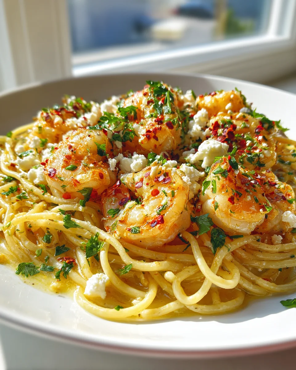 Griechische Garnelen Scampi: Scharf mit Chili & Kräutern