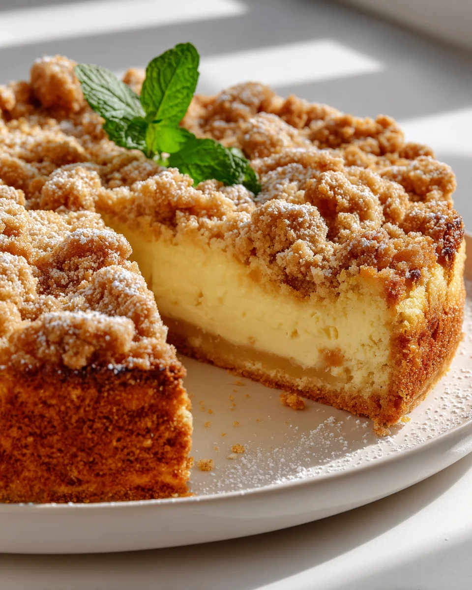 Blaunon-Alk-Bier Streuselkuchen: Der saftigste Pudding-Traum