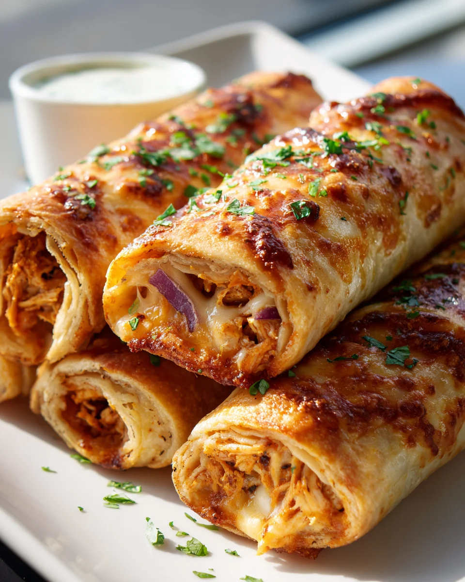 BBQ Hähnchen Pizza-Brotstangen: Saftig & unwiderstehlich