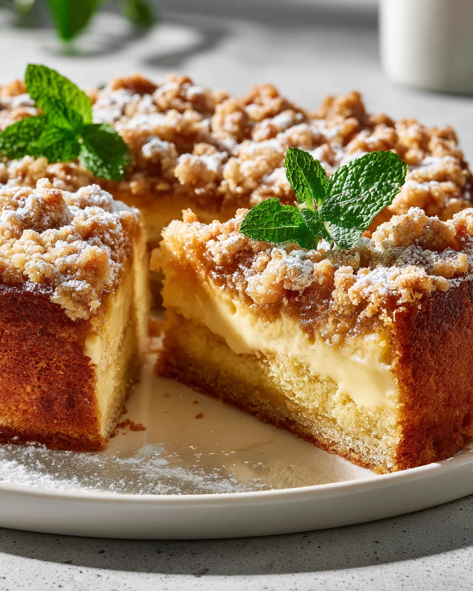 Blaunon-Alk-Bier Streuselkuchen: Der saftigste Pudding-Traum