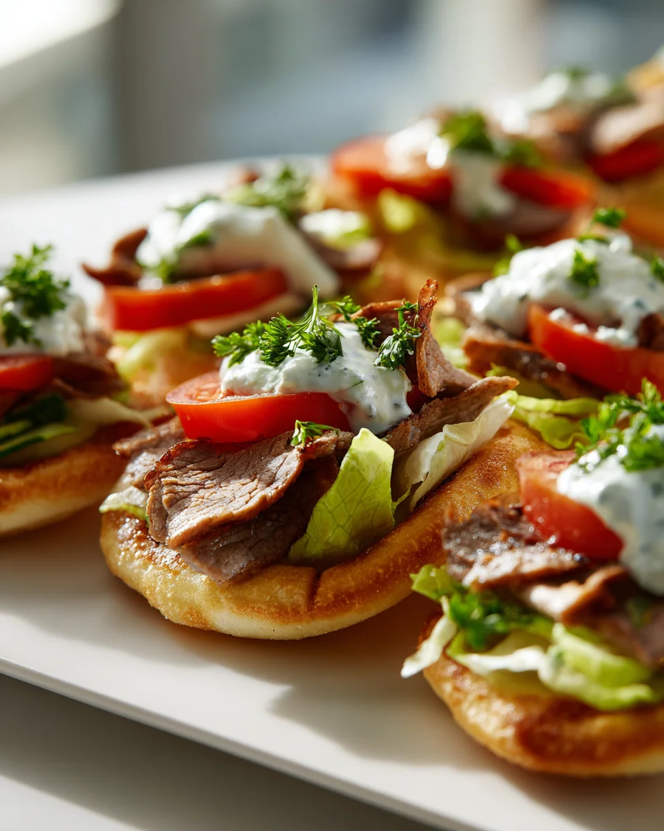 Party-Hit! Mini Gyros Sliders: Schnell & Lecker für Gäste