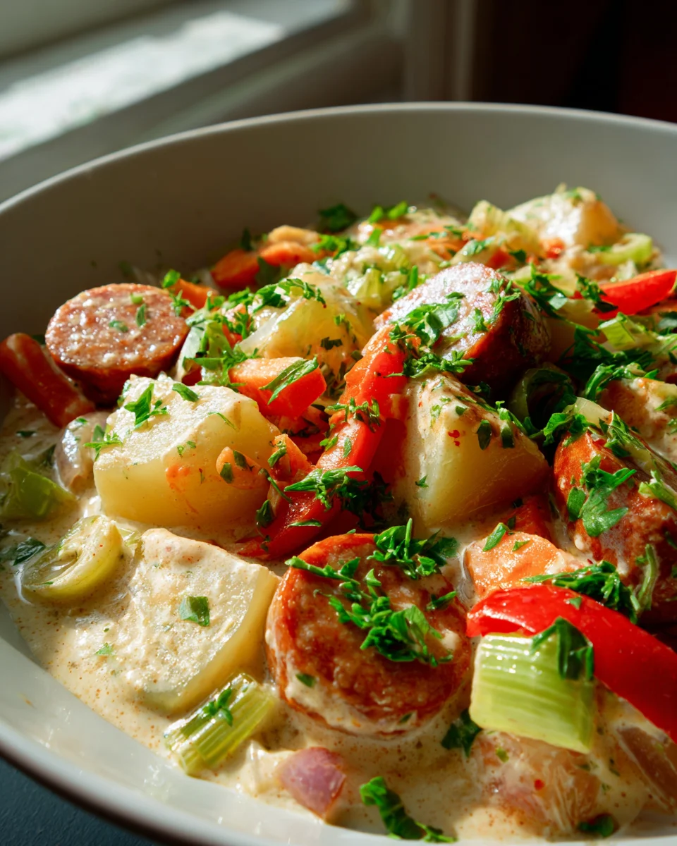 Herzhafter Eintopf mit Kartoffeln & Wurstchen – Einfach & Lecker!