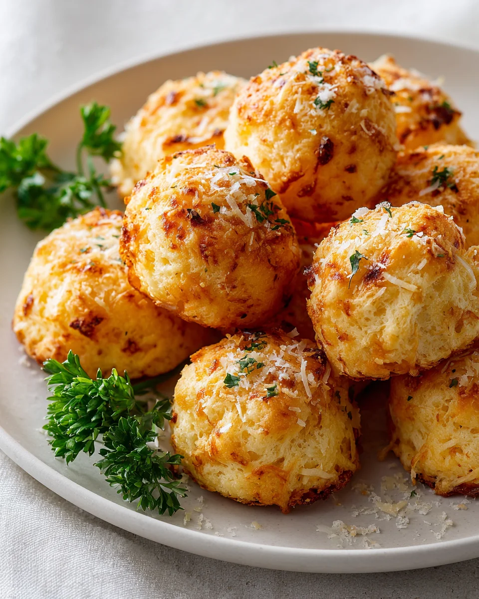 Knoblauch-Parmesan Käse-Puffs: Luftig, lecker & unwiderstehlich!
