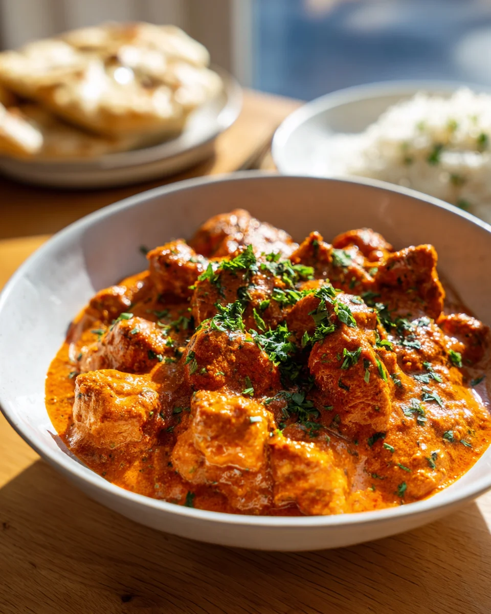 Blitzschnelles Butter Chicken Rezept für deinen Feierabend