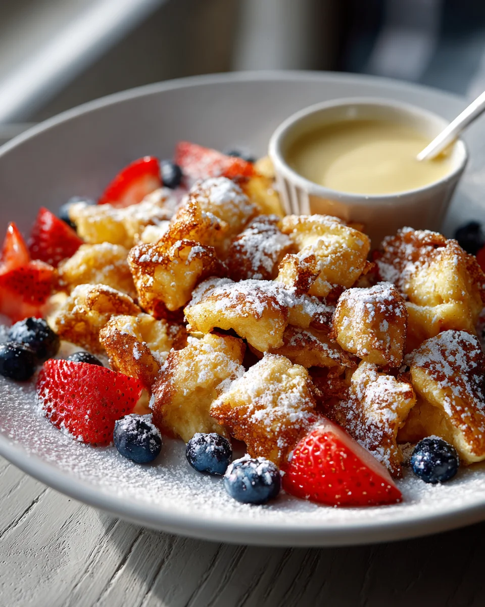 Leckere Mini Kaiserschmarrn für Kinder – Rezept, schnell & einfach