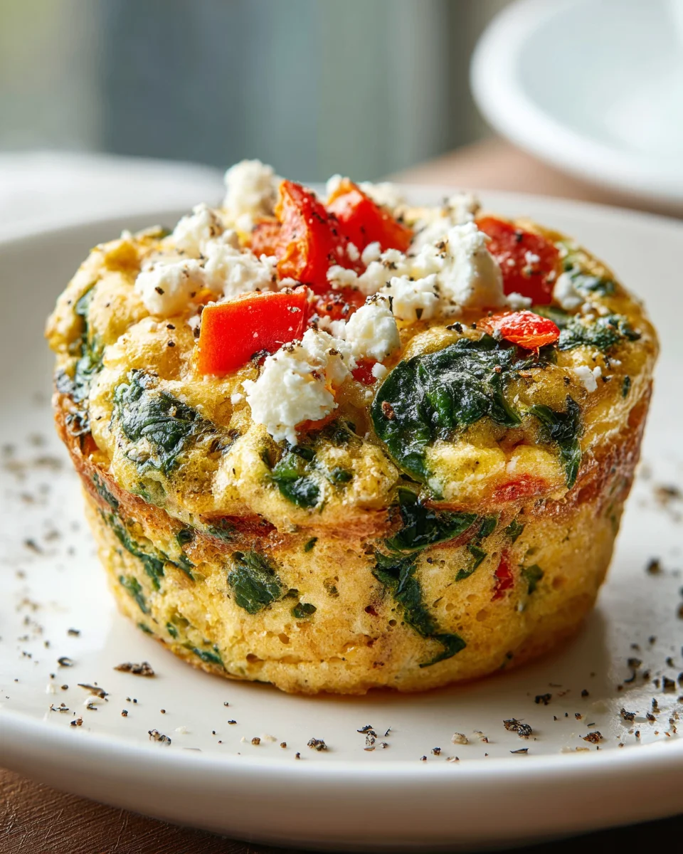 Leckere Eier-Muffins mit Spinat & Feta – Schnell gemacht!