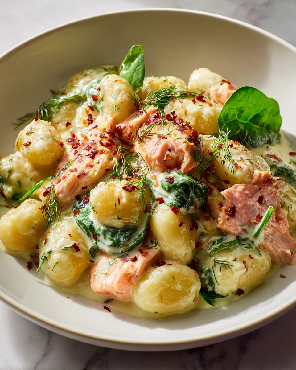 Saftige Geräucherter Lachs Gnocchi – Dein Lieblingsrezept!