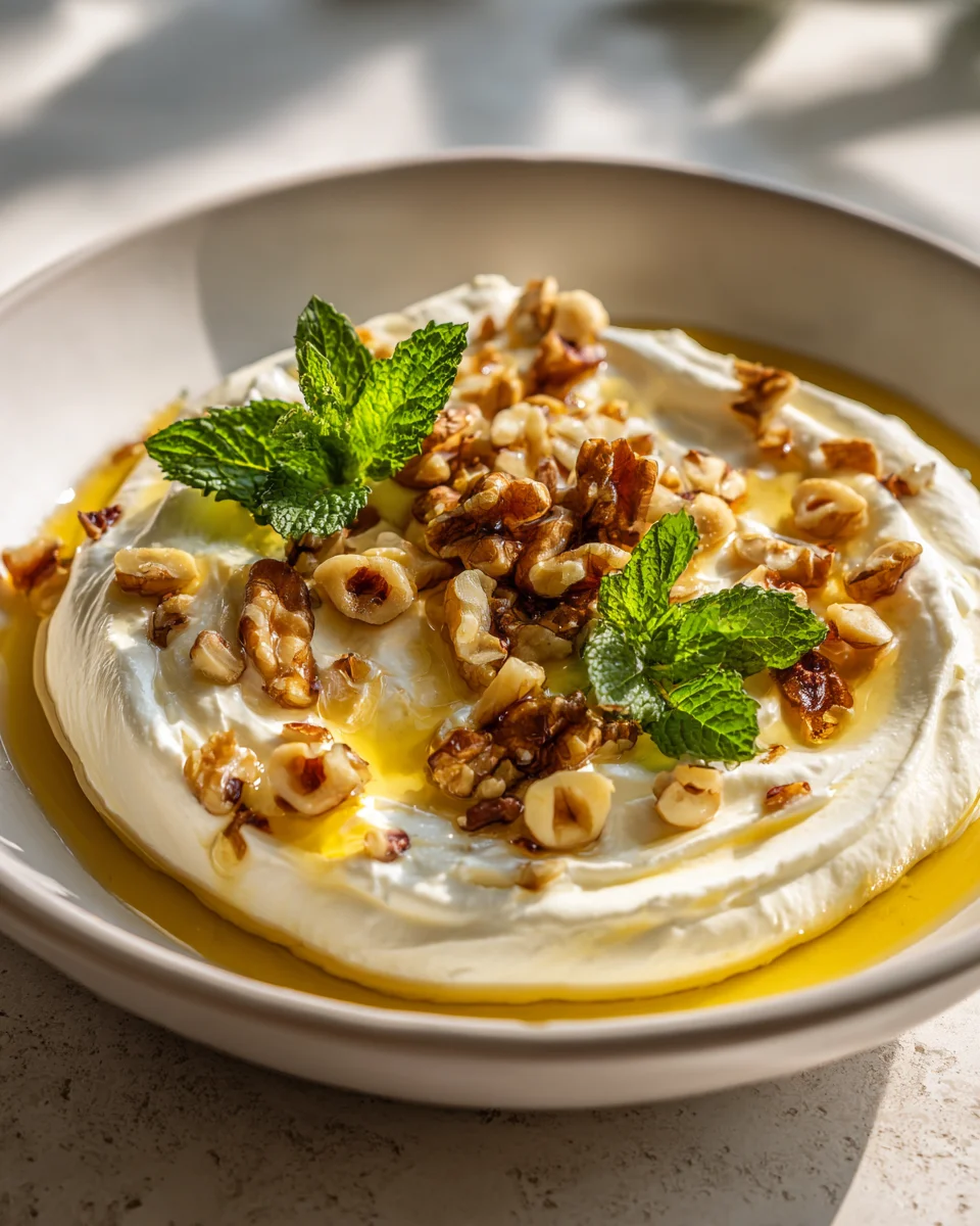 Süßer Frischkäse Dip: Honig & Nüsse – Einfach Unwiderstehlich!