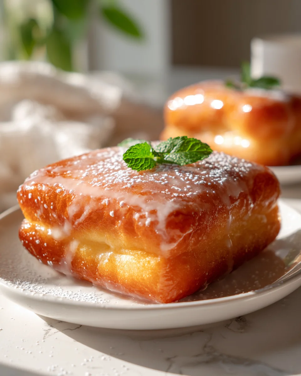 Fluffige Buttermilch-Beignet-Quadrate: Goldener Genuss pur!