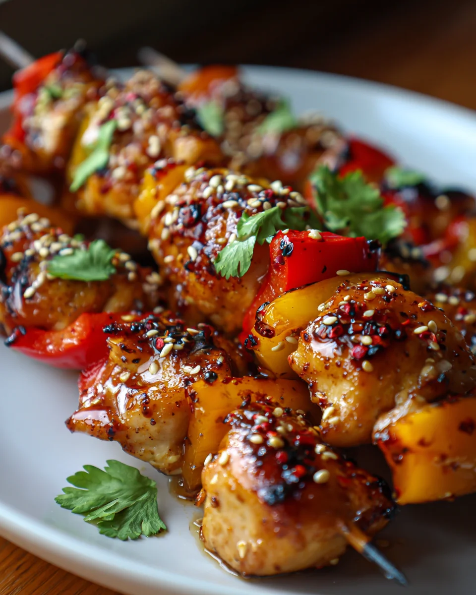 Grill-Hit: Hot Honey Chicken Skewers – Süß, scharf & saftig!