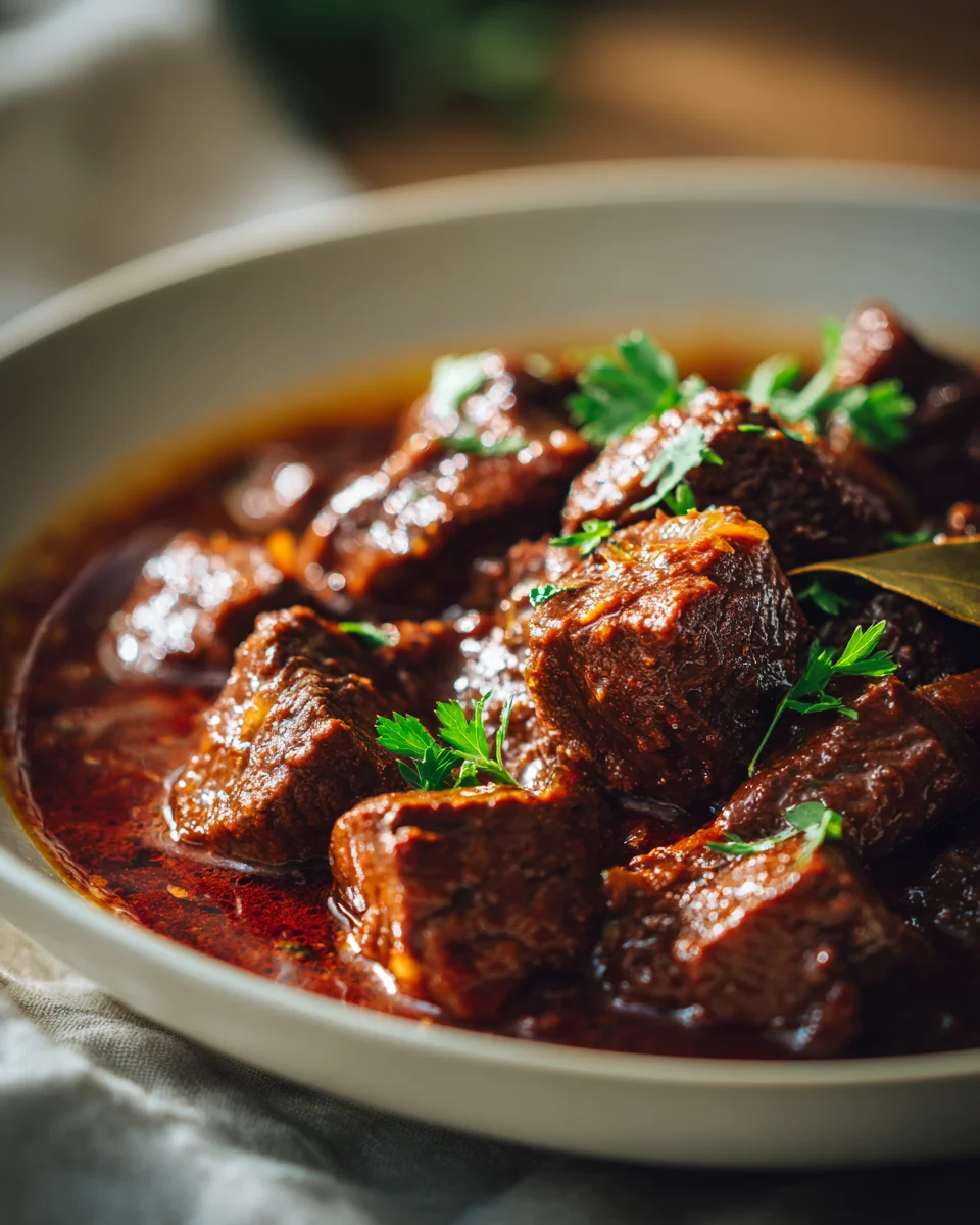 Rindergulasch Klassisch: Deftig, Zart & Einfach Lecker!