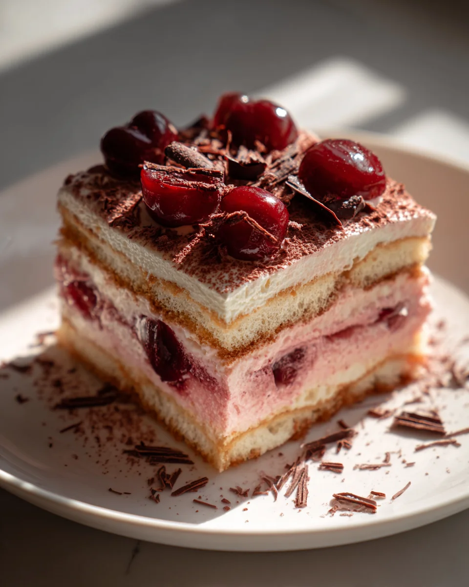 Cremiges Kirsch-Amaretto-Extrakt Tiramisu – Einzigartiger Genuss