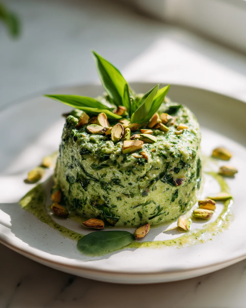 Frisches Bärlauchpesto mit Pistazien: Schnell & Lecker
