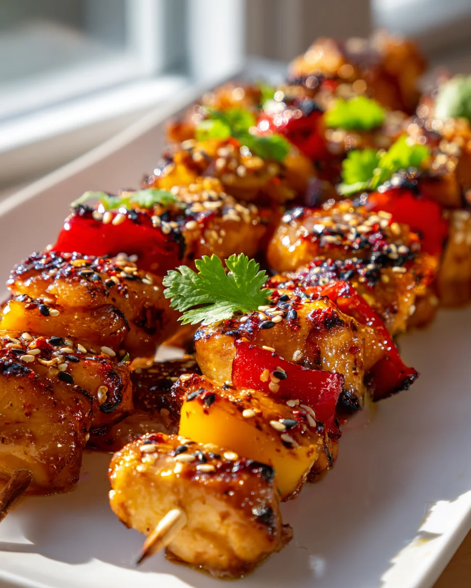 Grill-Hit: Hot Honey Chicken Skewers – Süß, scharf & saftig!
