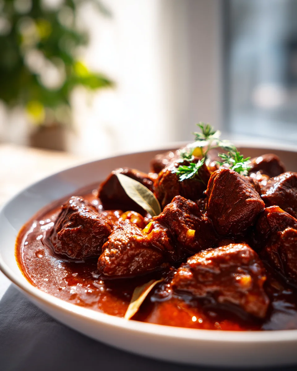 Rindergulasch Klassisch: Deftig, Zart & Einfach Lecker!