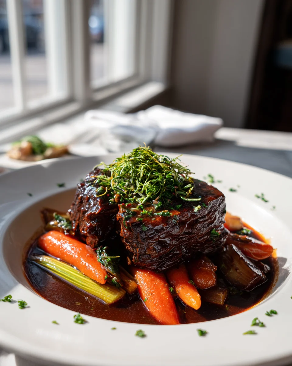 Stracotto Di Manzo: Italienischer Rinderbraten zum Dahinschmelzen
