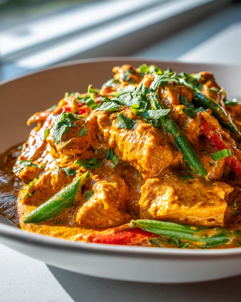 Butter Chicken Pfanne: Schnell, lecker, mit viel Gemüse!