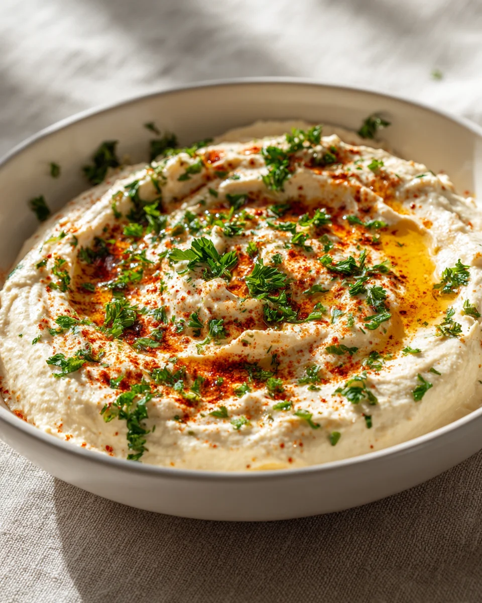 Cremiger Knoblauch Joghurt Dip - Würzig und Lecker!