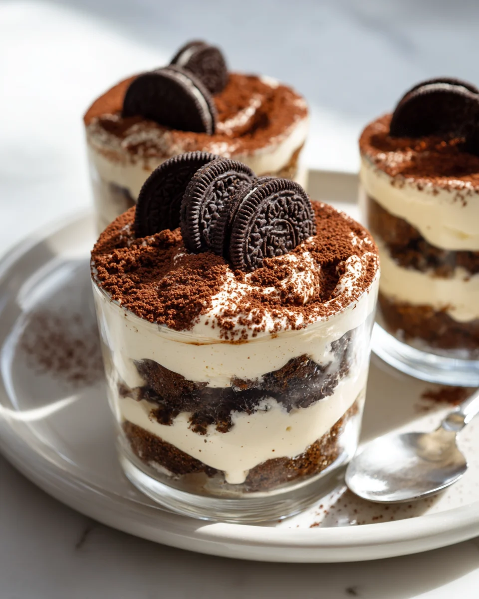 Schnelle Oreo Tiramisu Dessert Cups – Genuss ohne Alkohol!
