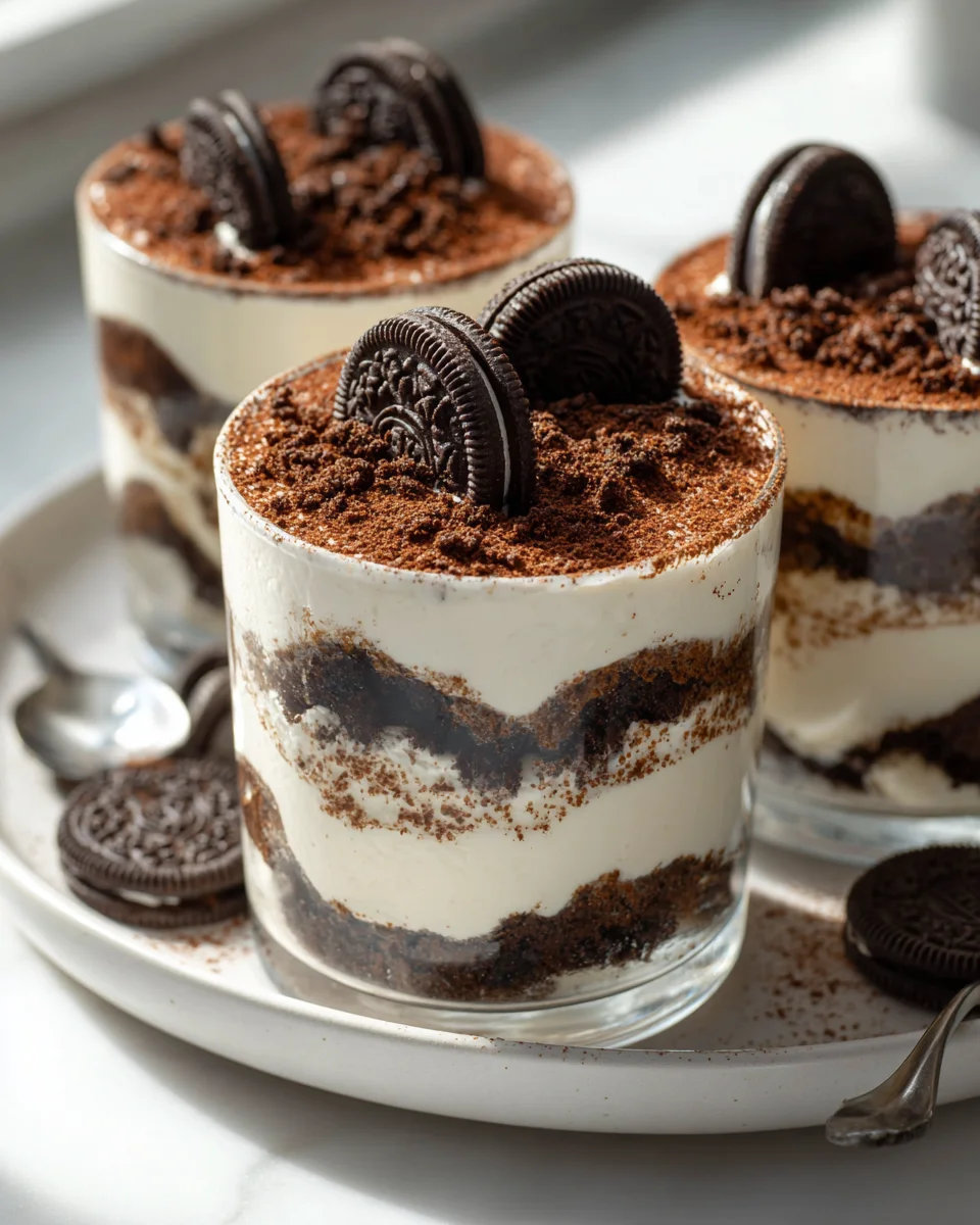 Schnelle Oreo Tiramisu Dessert Cups – Genuss ohne Alkohol!