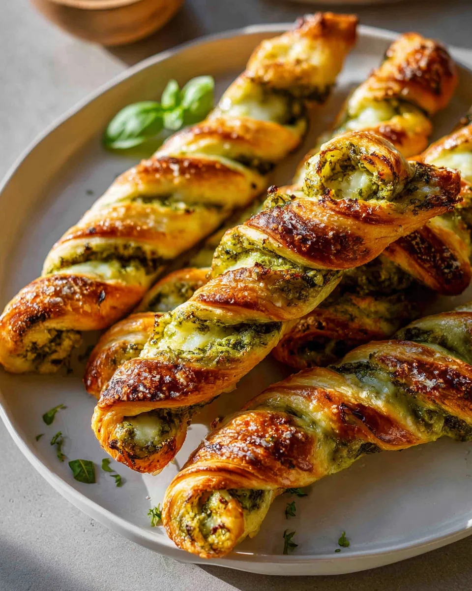 Köstliche Pesto Twists – Schnelles Rezept für Genuss!