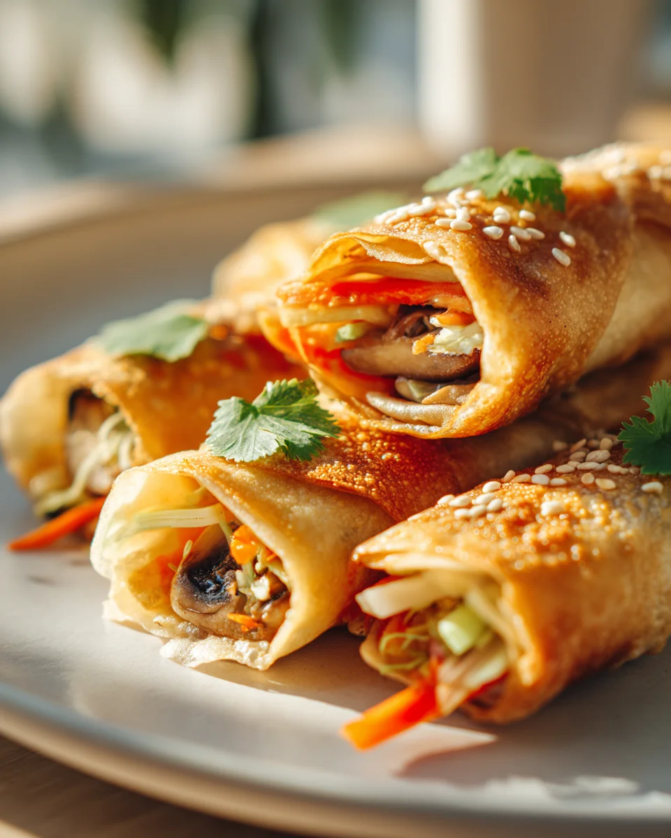 Crispy Frühlingsrollen Airfryer: Unglaublich & Ultimativ!