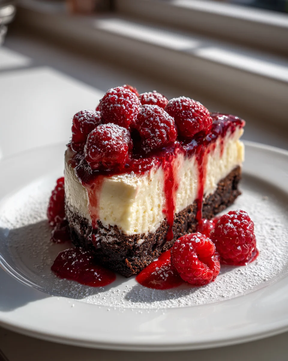 Himmlischer Non-Alcoholic Beer Brownie Cheesecake – Ein Traum!