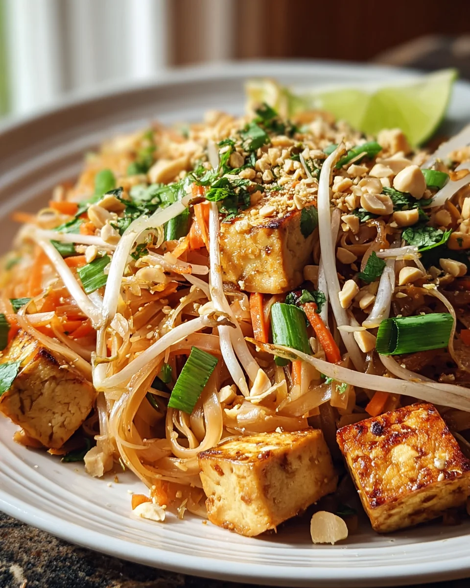 Veganes Tofu Pad Thai – Köstliches Rezept für Genusssuchende!