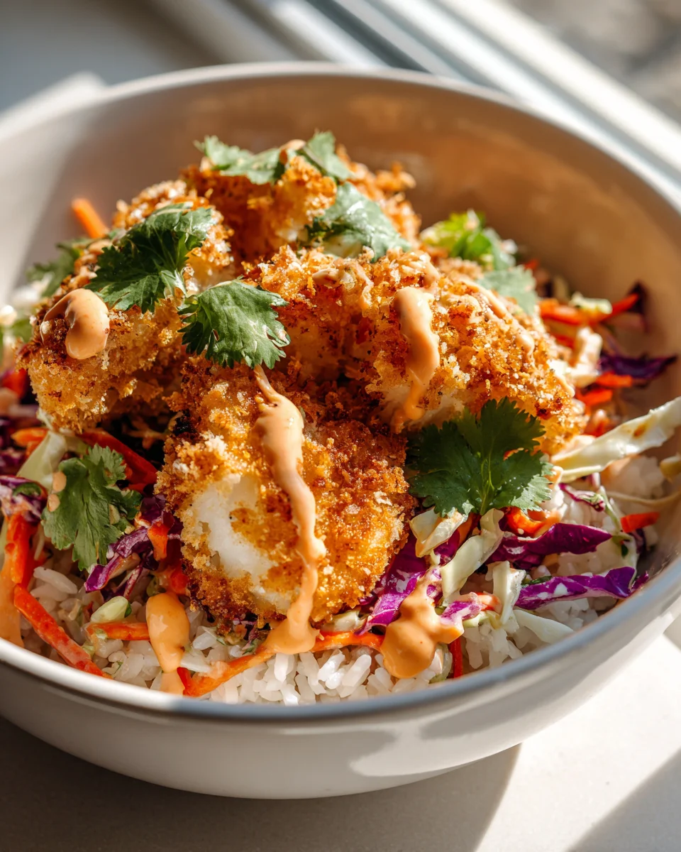 Knusprige Fisch Taco Bowls – Schnelles & gesundes Abendessen