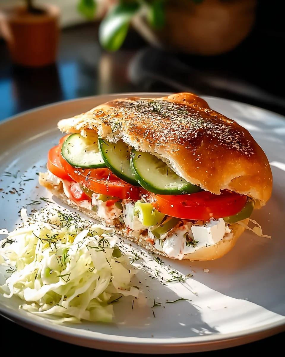 Heißer Schafskäse im Fladenbrot – Ein Genuss für Feinschmecker!