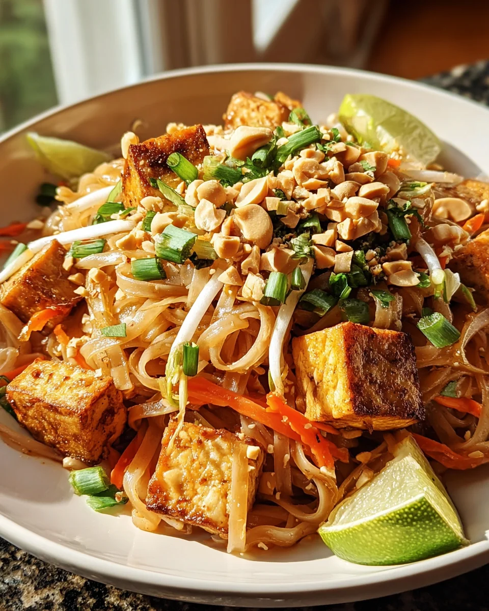 Veganes Tofu Pad Thai – Köstliches Rezept für Genusssuchende!