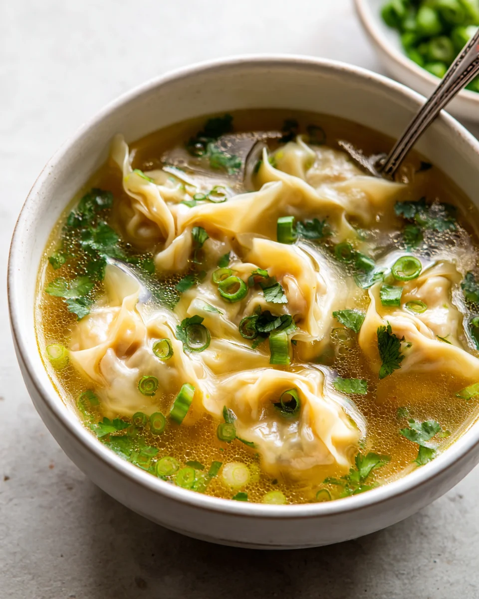 Wonton Suppe: Herzhaftes Rindfleisch-Rezept zum Selbermachen