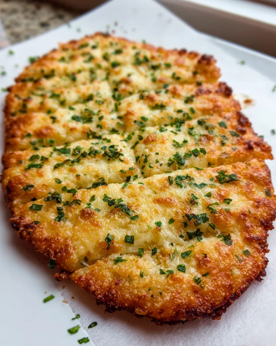 Low Carb Knoblauchbrot mit Käse – Einfach lecker genießen!