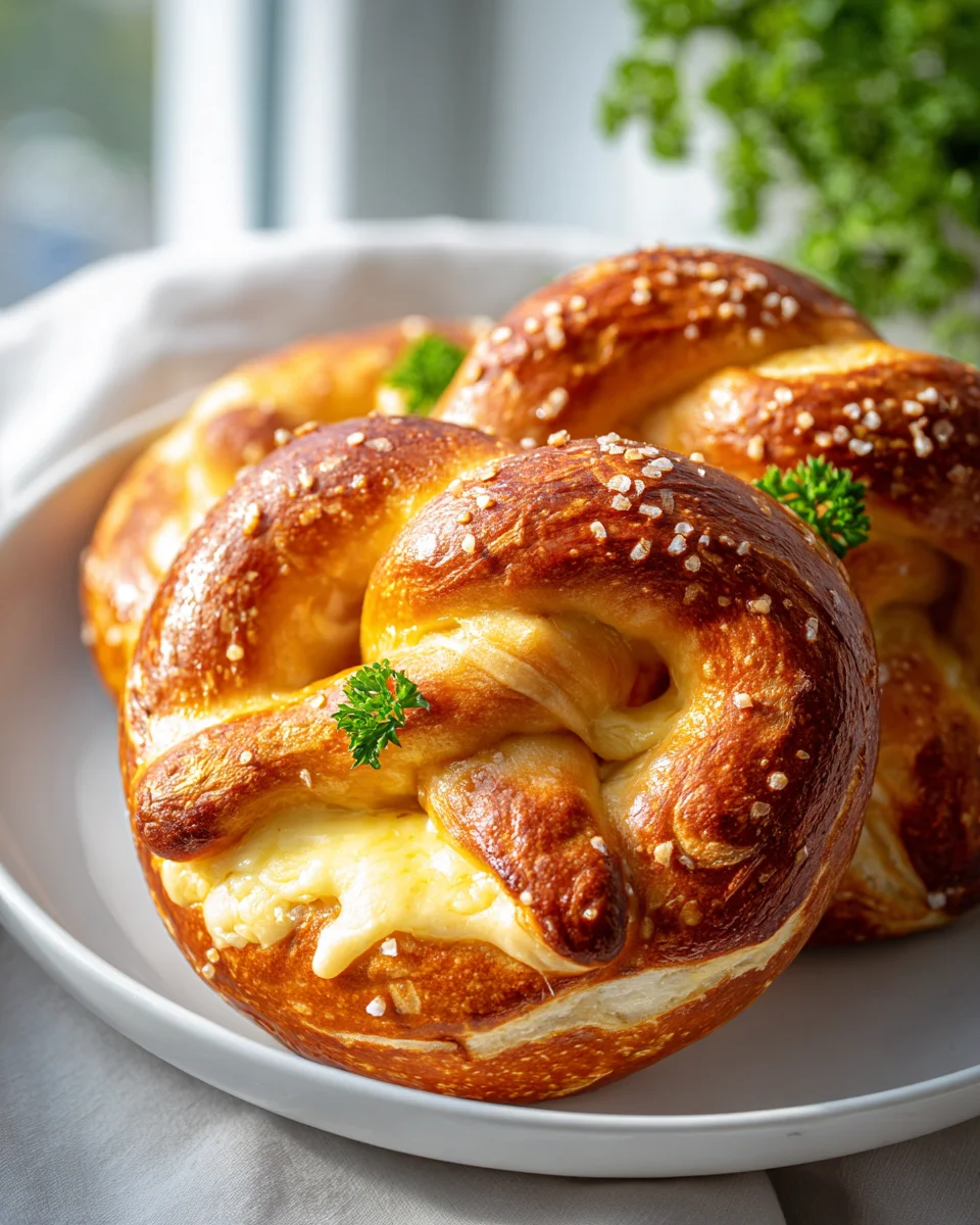 Ofenfrische Schinken Käse Brezeln – Leckeres Rezept entdecken!