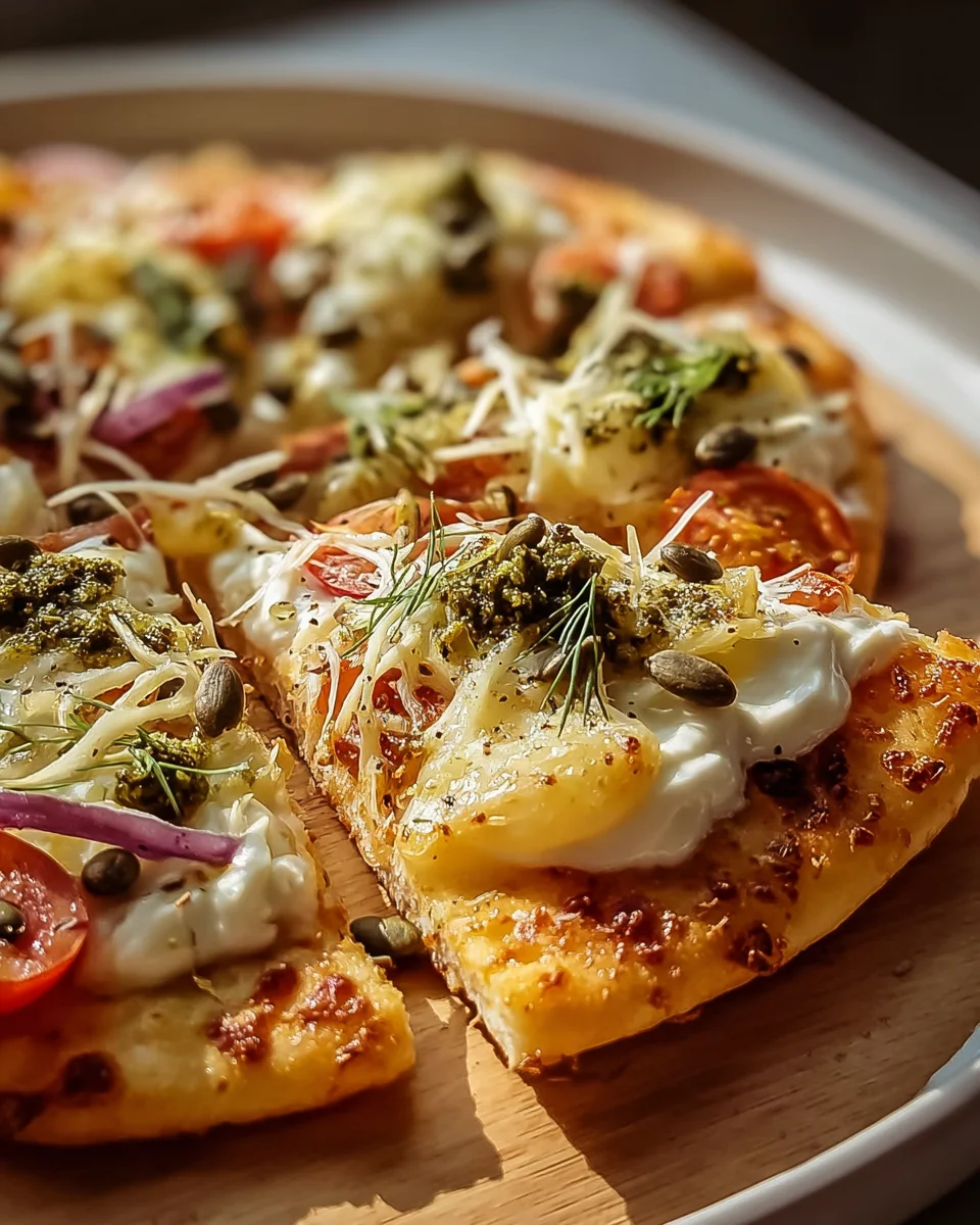 Haferflocken Joghurt Fladen – Besser als Pizza genießen!