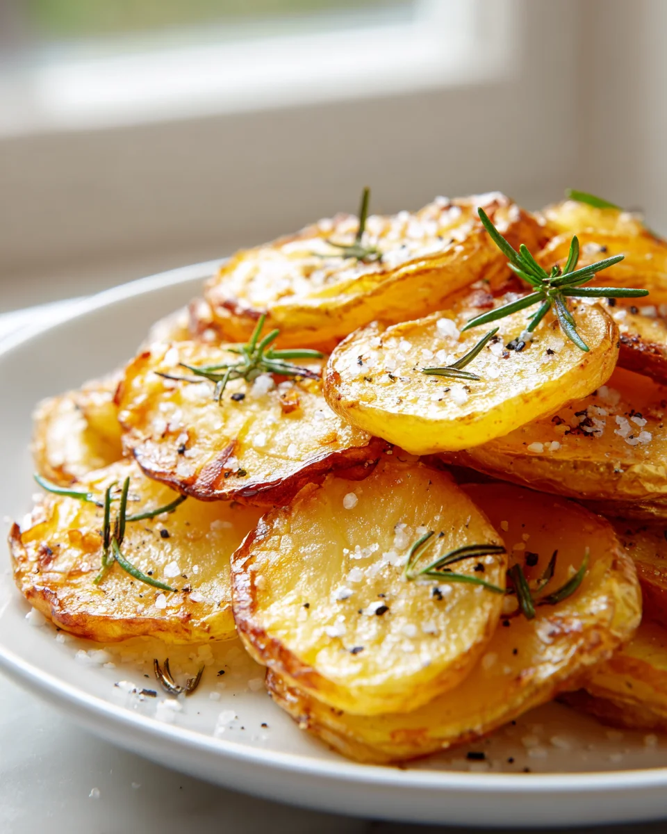 Krosse Ofenkartoffeln mit Meersalz und Pfeffer genießen!