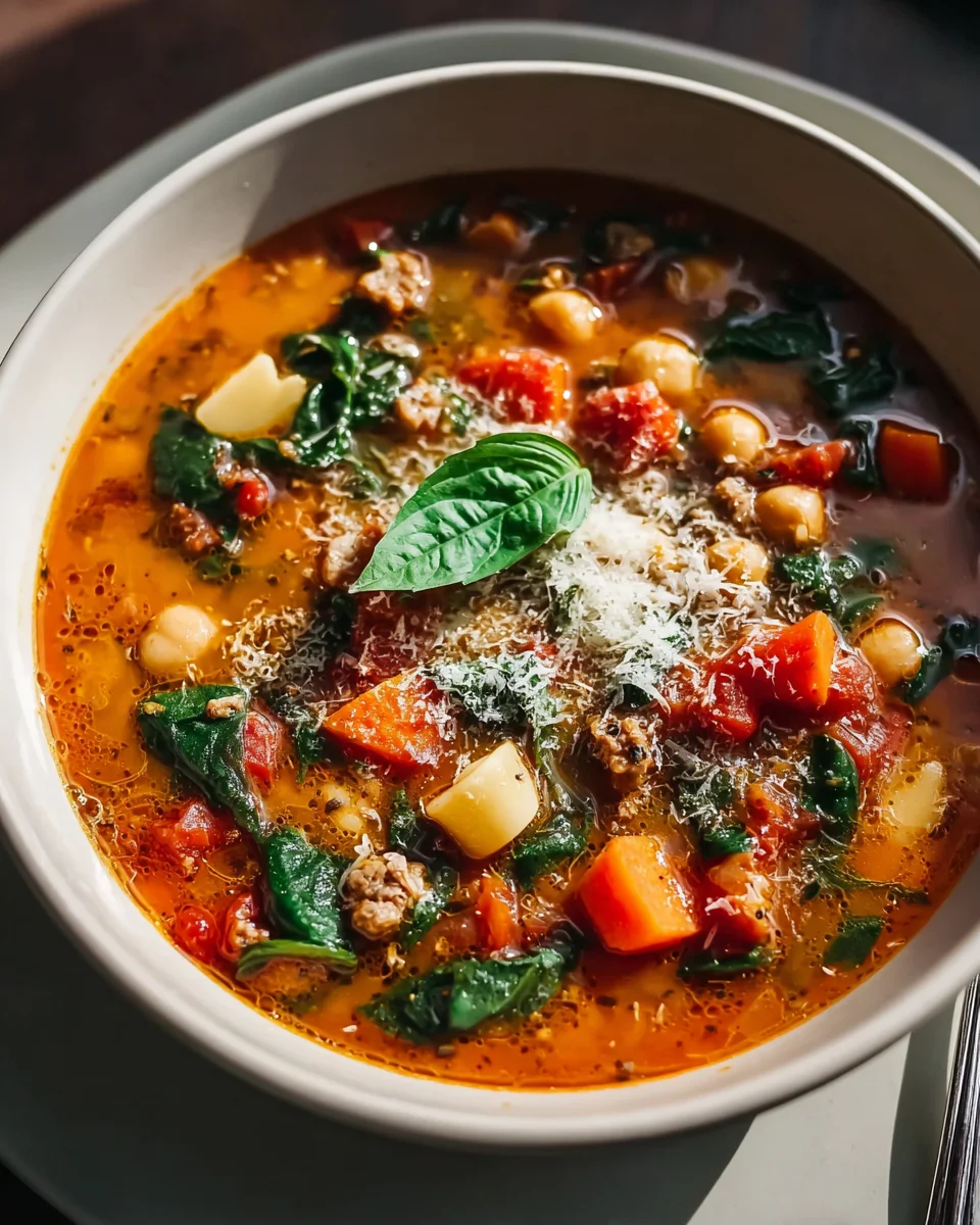 Herzhafte Toskanische Suppe – Deftiges Rezept zum Genießen!